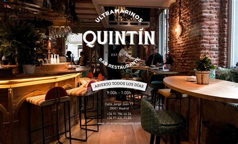 quintin madrid|Ultramarinos Quintín – Restaurante Ultramarinos Quintín, un .
